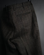 "Burberrys" 90’s Herringbone tweed wool suit set