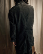 "BURBERRY" Garment dyed faded hunting design coat