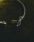 "Vintage" Sculptural amber tone statement bracelet