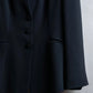 "GIORGIO ARMANI" 100% silk shawl collar shaped tailored jacket