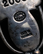 "GEORG JENSEN" 2003 year top design silver necklace