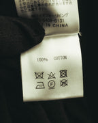 “Y’s for living” Late 2010’s-early 2020’s Draped cotton button-front long dress