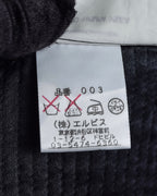 "GIANFRANCO FERRE" Structured wool satin ruffle inner detail set up