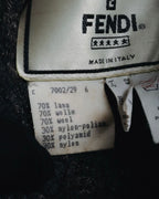 –SPECIAL– "FENDI"
Late 80s-early 90s oversized pile wool wrap coat