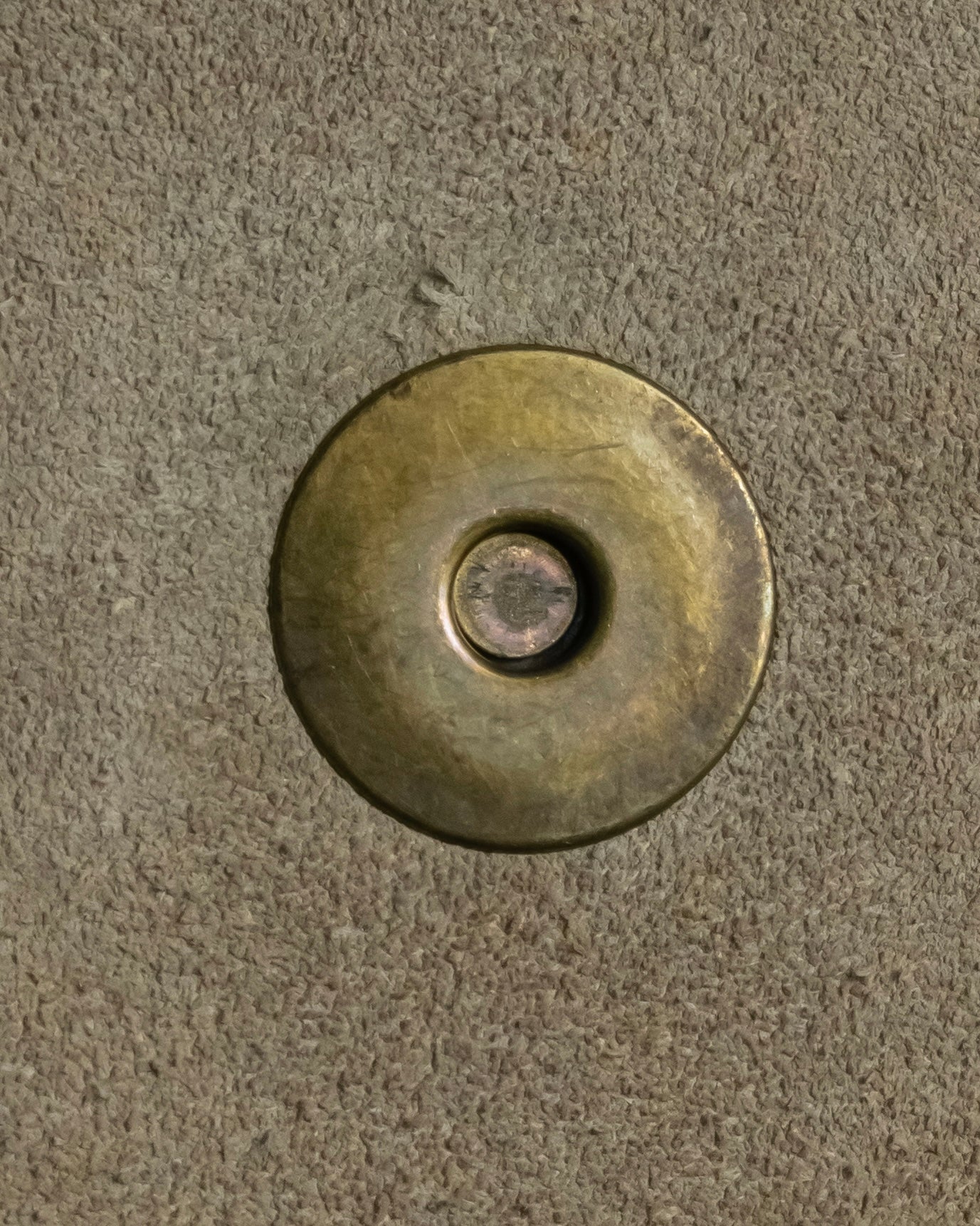 "CELINE" Studs design suede leather shoulder bag