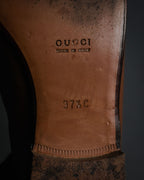 “GUCCI” 1980’s-1990’s Horsebit leather loafers