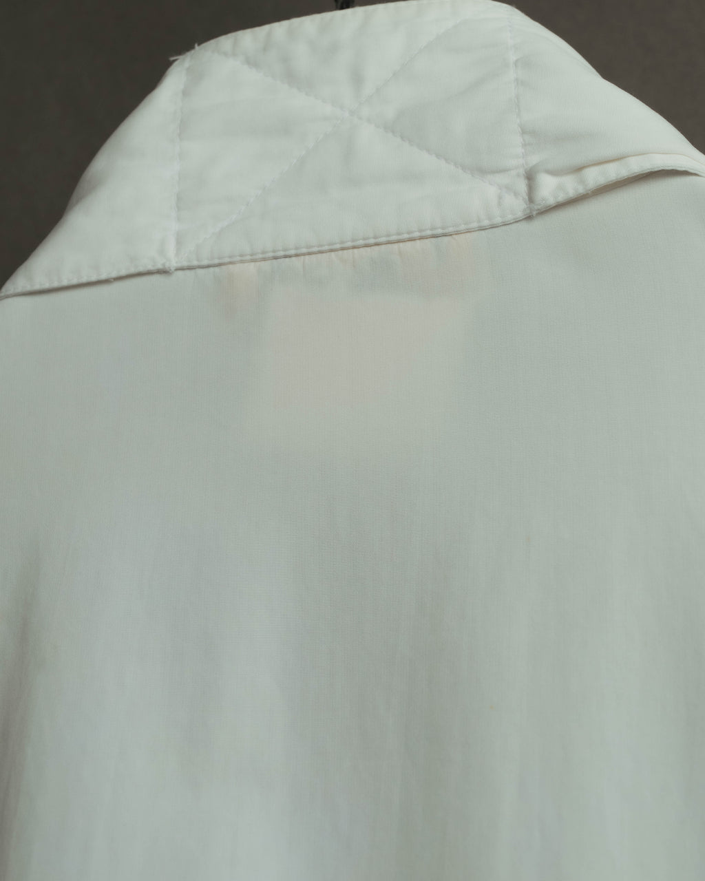 "Hermès" 70's-80's Elegant scarf collar shirt