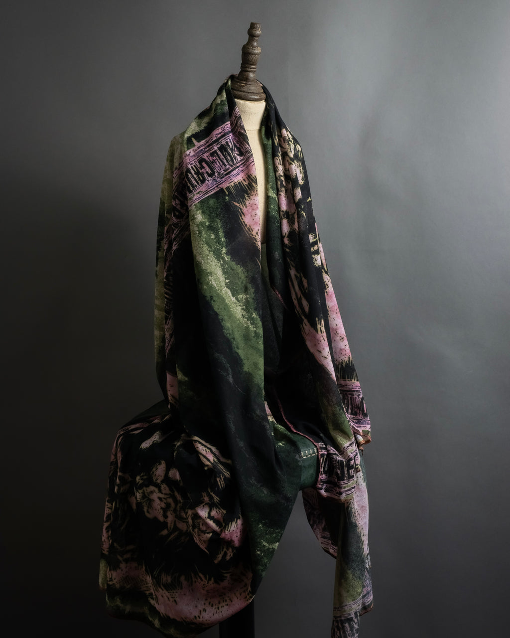 “Jean Paul Gaultier” Printed portrait large scarf