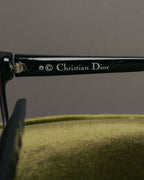“Christian Dior” 70’s-80’s textured optyl square sunglasses