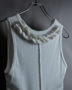 "Y's" Inside out design sleeveless tops