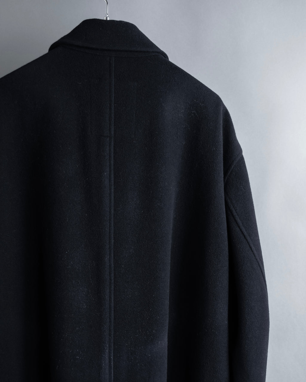 "YOHJI YAMAMOTO" Straight line stand collar coat