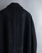 "YOHJI YAMAMOTO" Straight line stand collar coat