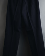 "JIL SANDER" 90’s pure new wool minimalist slacks