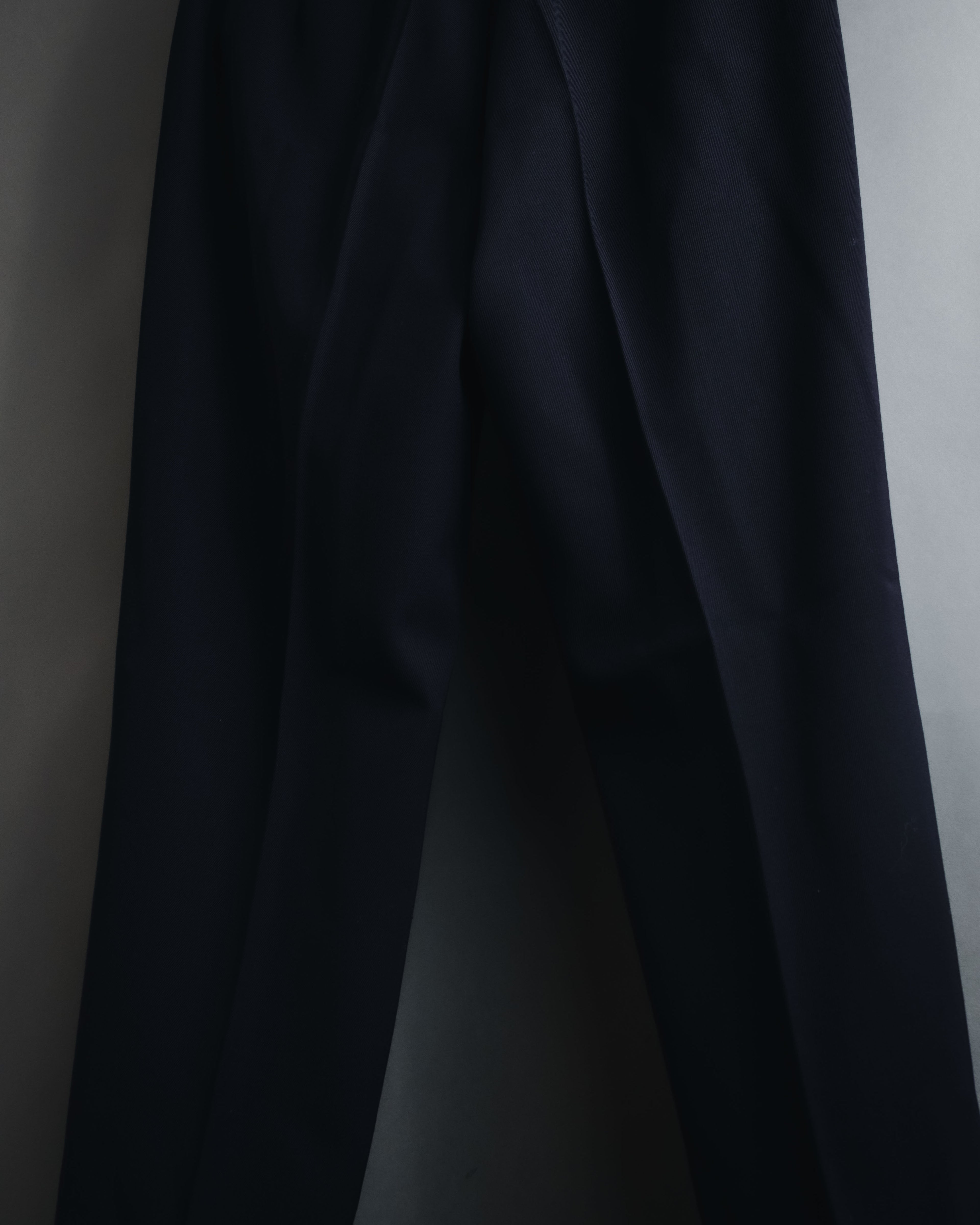 "JIL SANDER" 90’s pure new wool minimalist slacks
