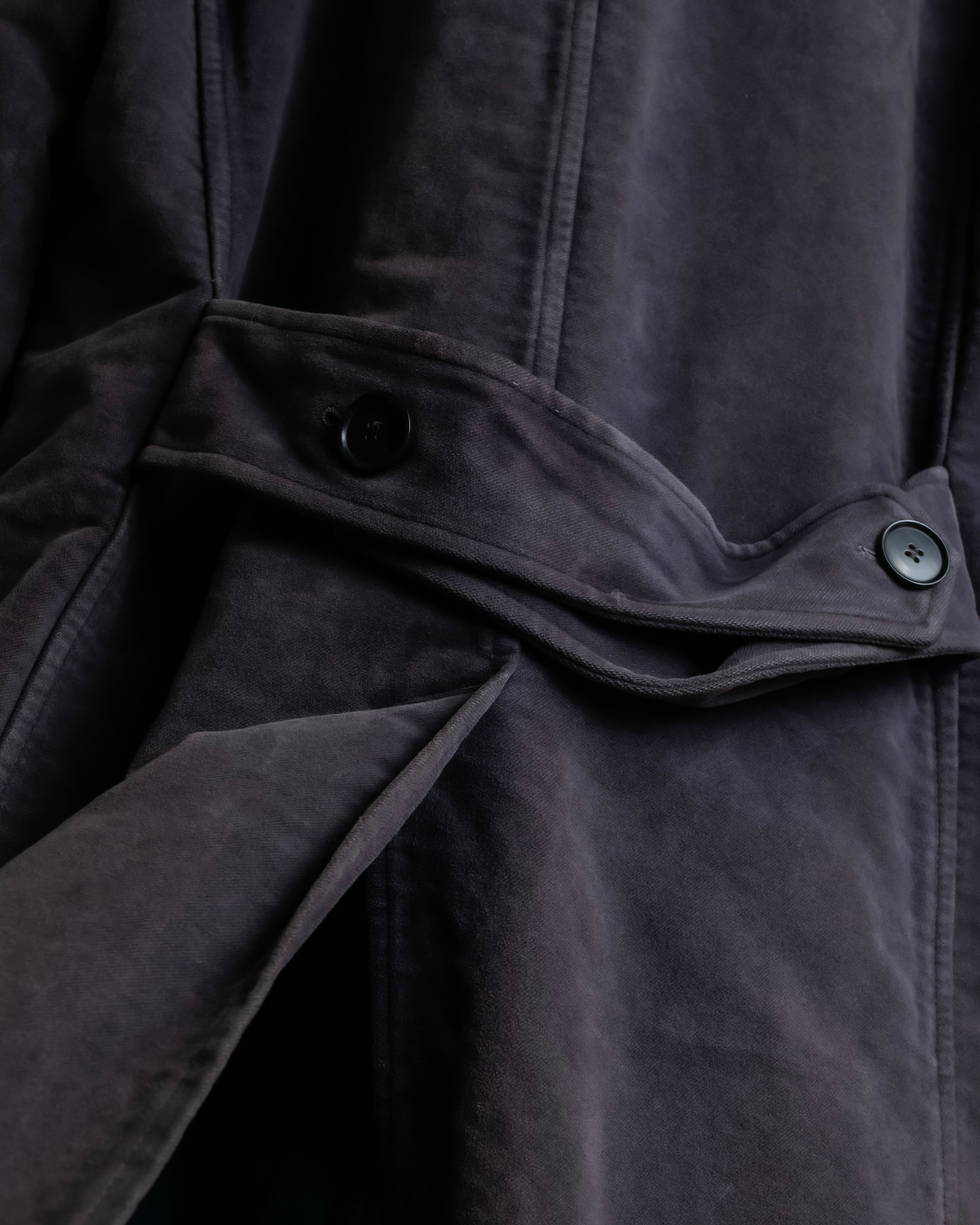 "Dolce & Gabbana" Lightly brushed liner-equipped trench coat