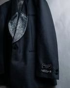 Vintage lapel design tailored jacket