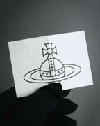 "Vivienne Westwood" Iconic orb motif open band ring