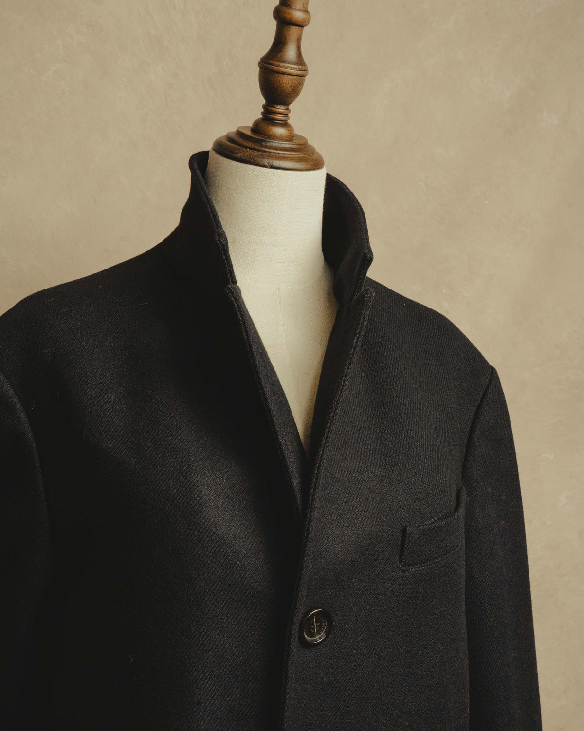 “MOSCHINO” 90’s-00’s wool cashmere tailored long coat
