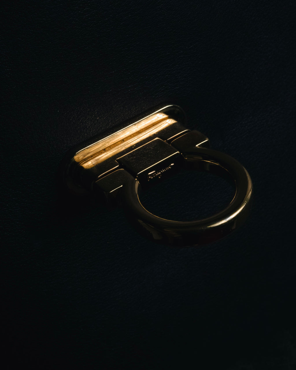 Salvatore Ferragamo Studded Gancini Top Handle Bag