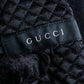 "GUCCI" Asymmetrical front detail high neck coat