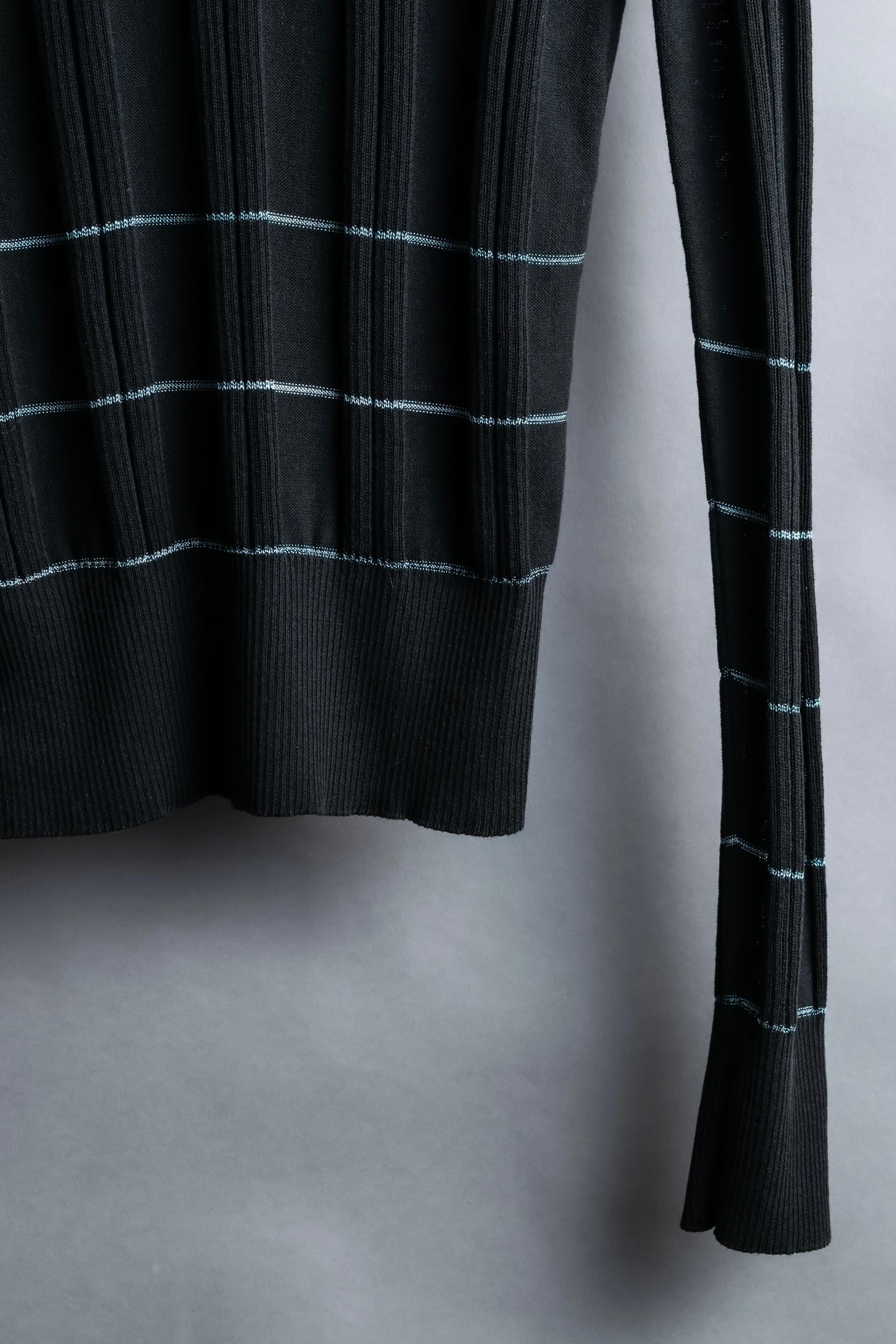 "CHANEL” Shirt layered border design knit