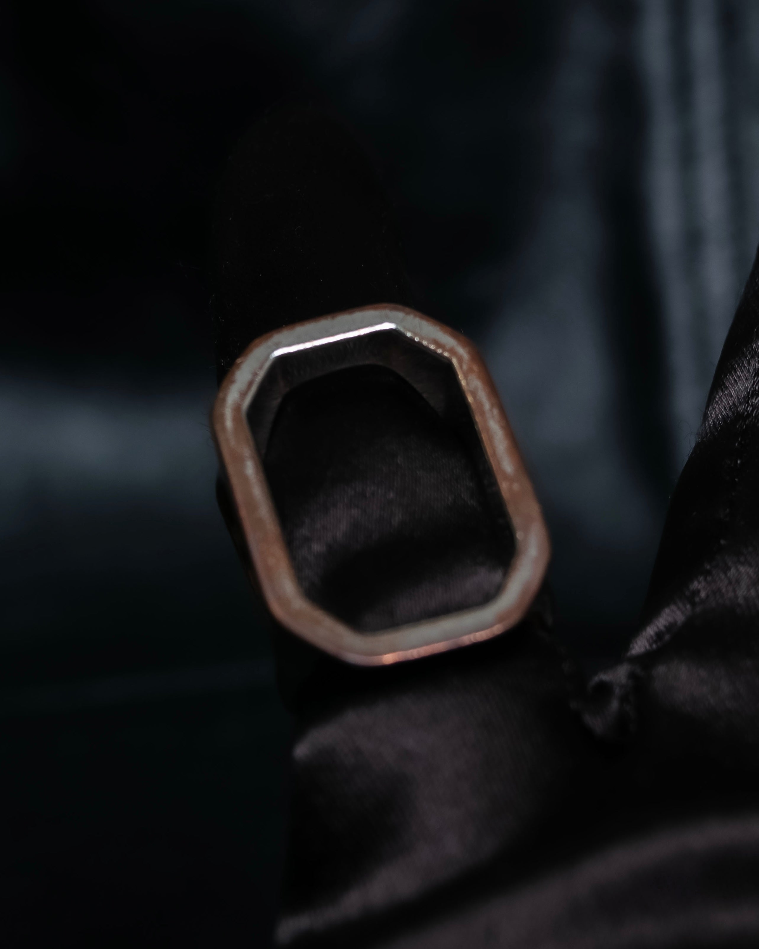 "Maison Margiela" octagon designed 2-way ring