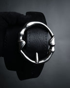 “GUCCI” 1996-2001 Horse leg leather belt