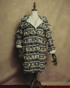 "THOM BROWNE" 2010's-20's Textured double breasted boucle coat