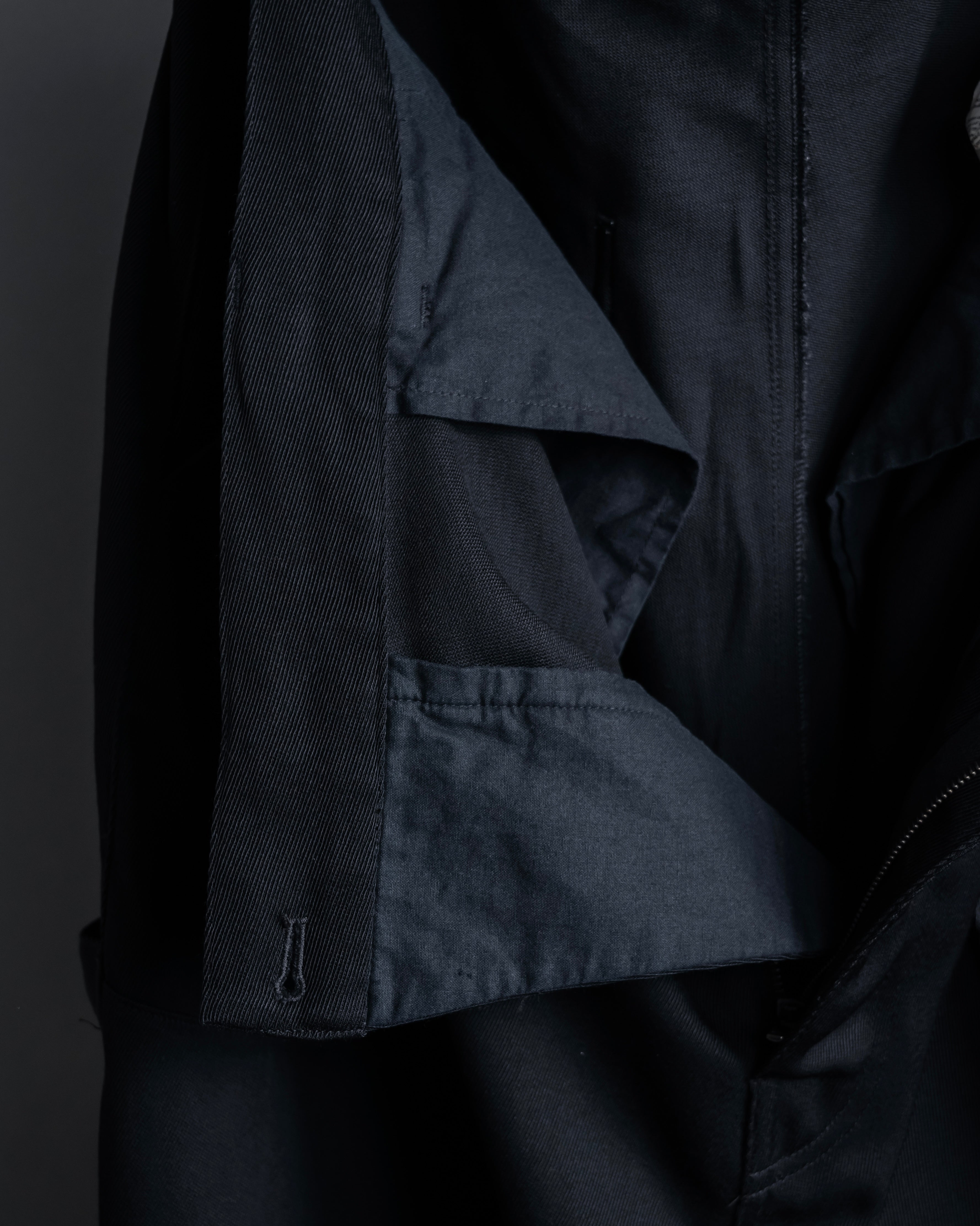 "LOEWE" Three-dimensional pattern design wide slacks