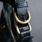 "BURBERRY Blue Label" Shiny leather heart charm design one handle bag