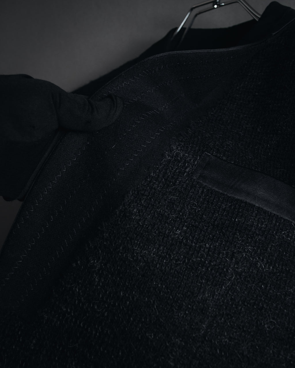 –SPECIAL– "JUNYA WATANABE COMME des GARÇONS MAN" 2015AW mohair blend satin shawl lapels jacket