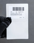 "LOEWE" Stitch accent leather bangle