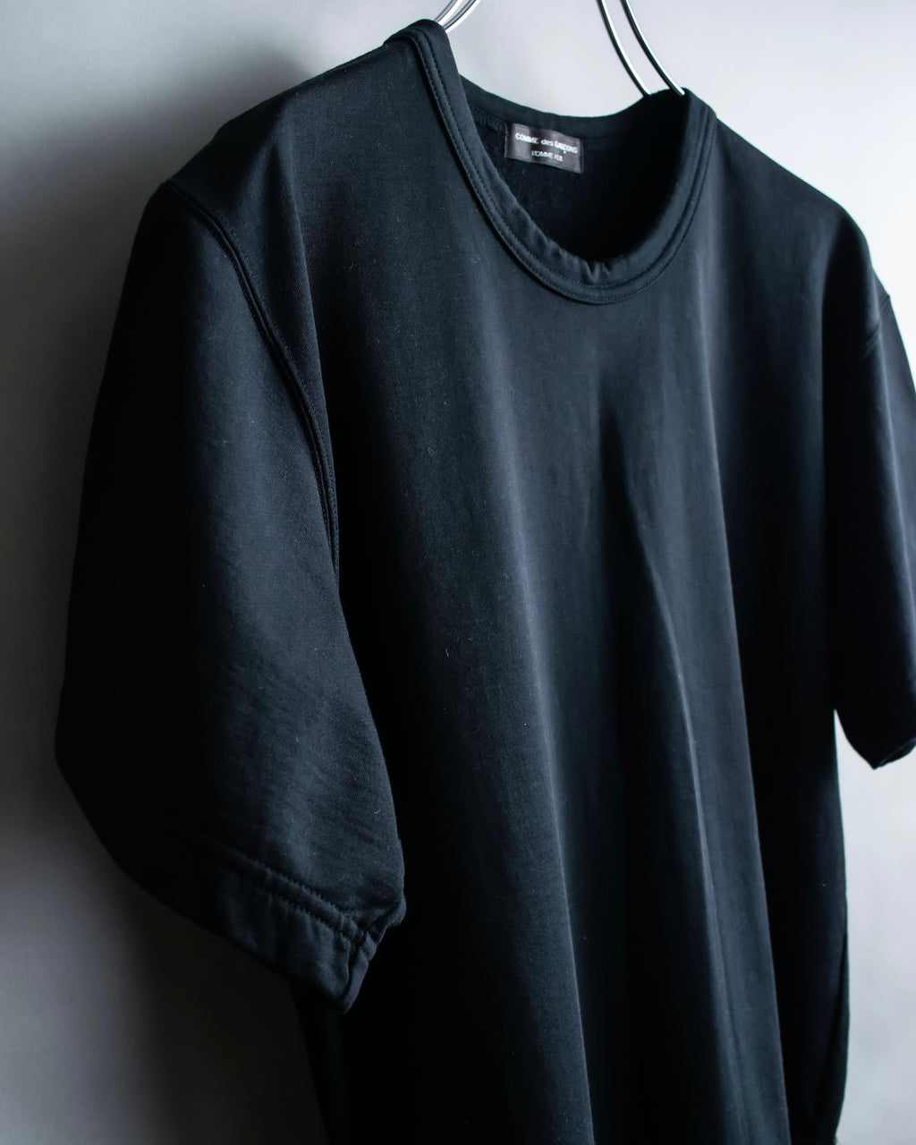 “Comme des Garçons Homme Plus” Zip attached detail T shirt