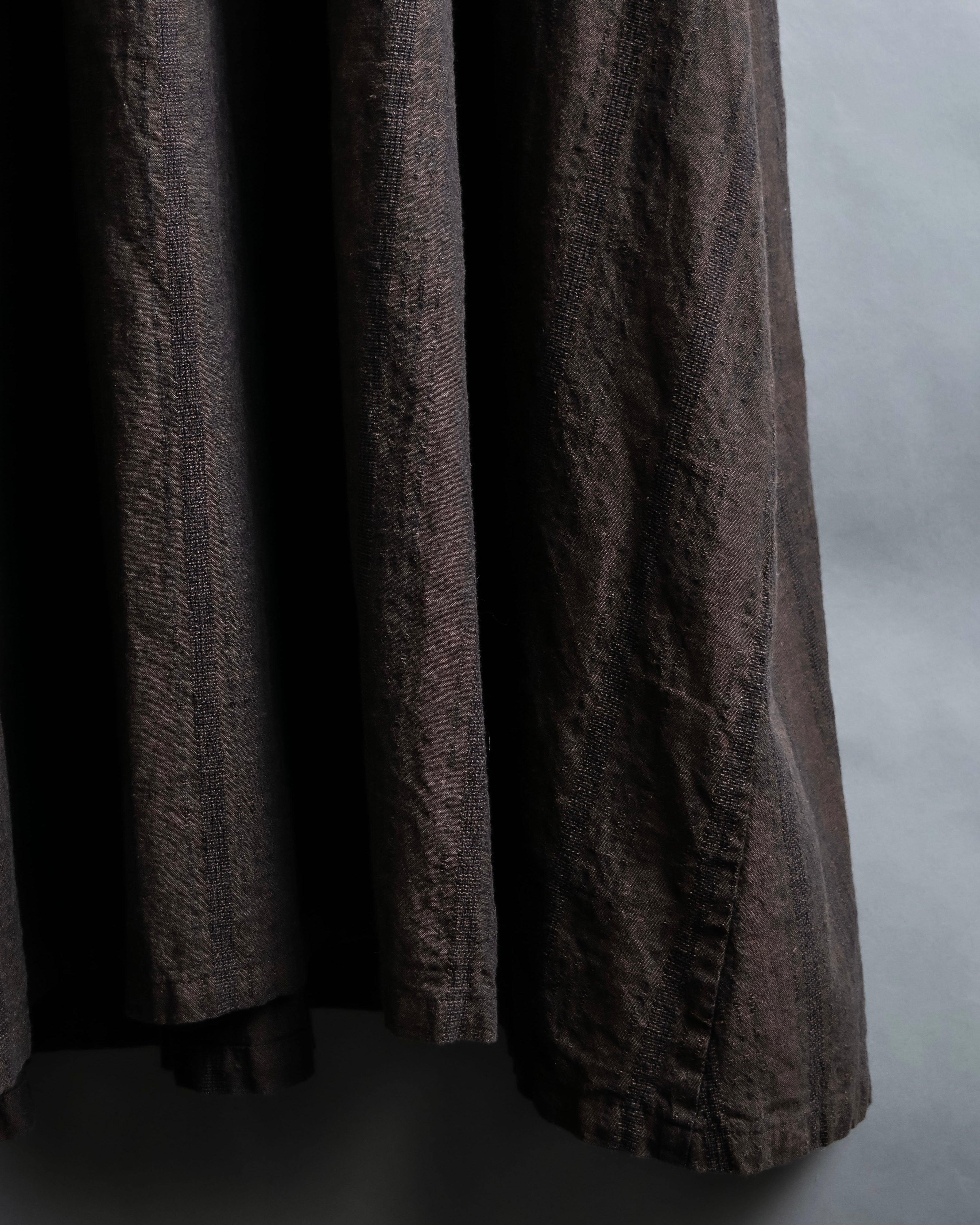 "pas de calais" compact collar long dress