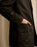 "BURBERRY" Cotton faded tailored jacket