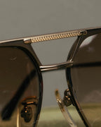 "Burberrys" 90's Classic metal aviator sunglasses