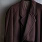 "CHRISTIAN DIOR MONSIEUR" 100% cashmere oversized chesterfield coat