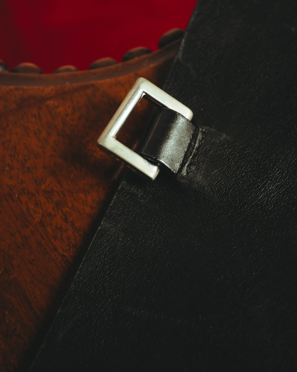 “PRADA” 90’s-00’s Nylon and leather flap messenger bag