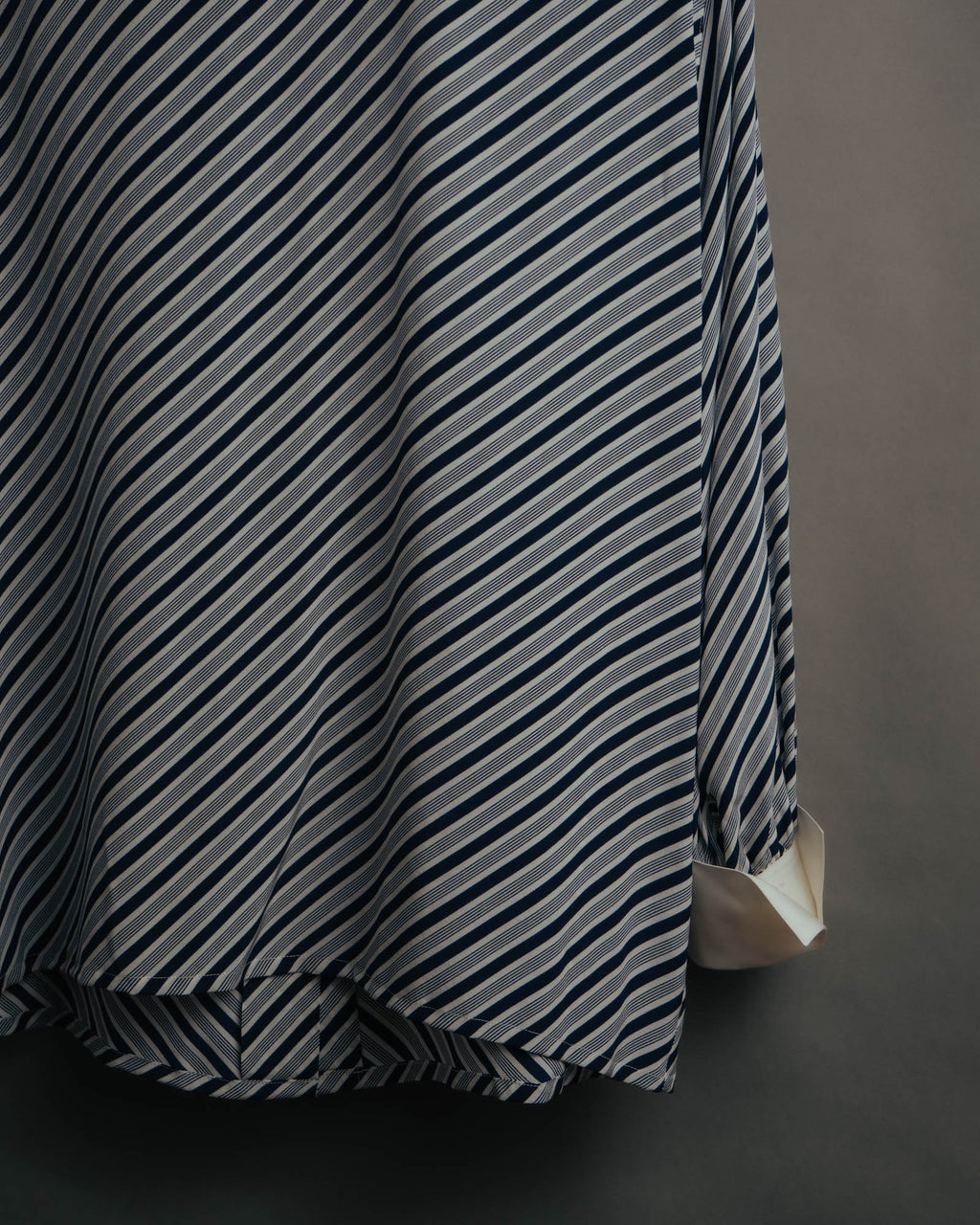 "Christian Dior" 80's-90's Striped silk blouse