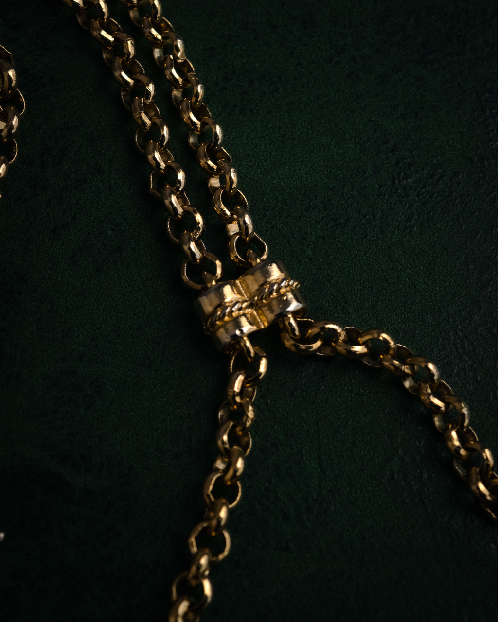 –SPECIAL– “SONIA RYKIEL” 80’s-90’s Tassel lariat chain necklace