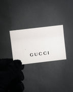“GUCCI” 2017-2022 Bee motif havana eyeglasses