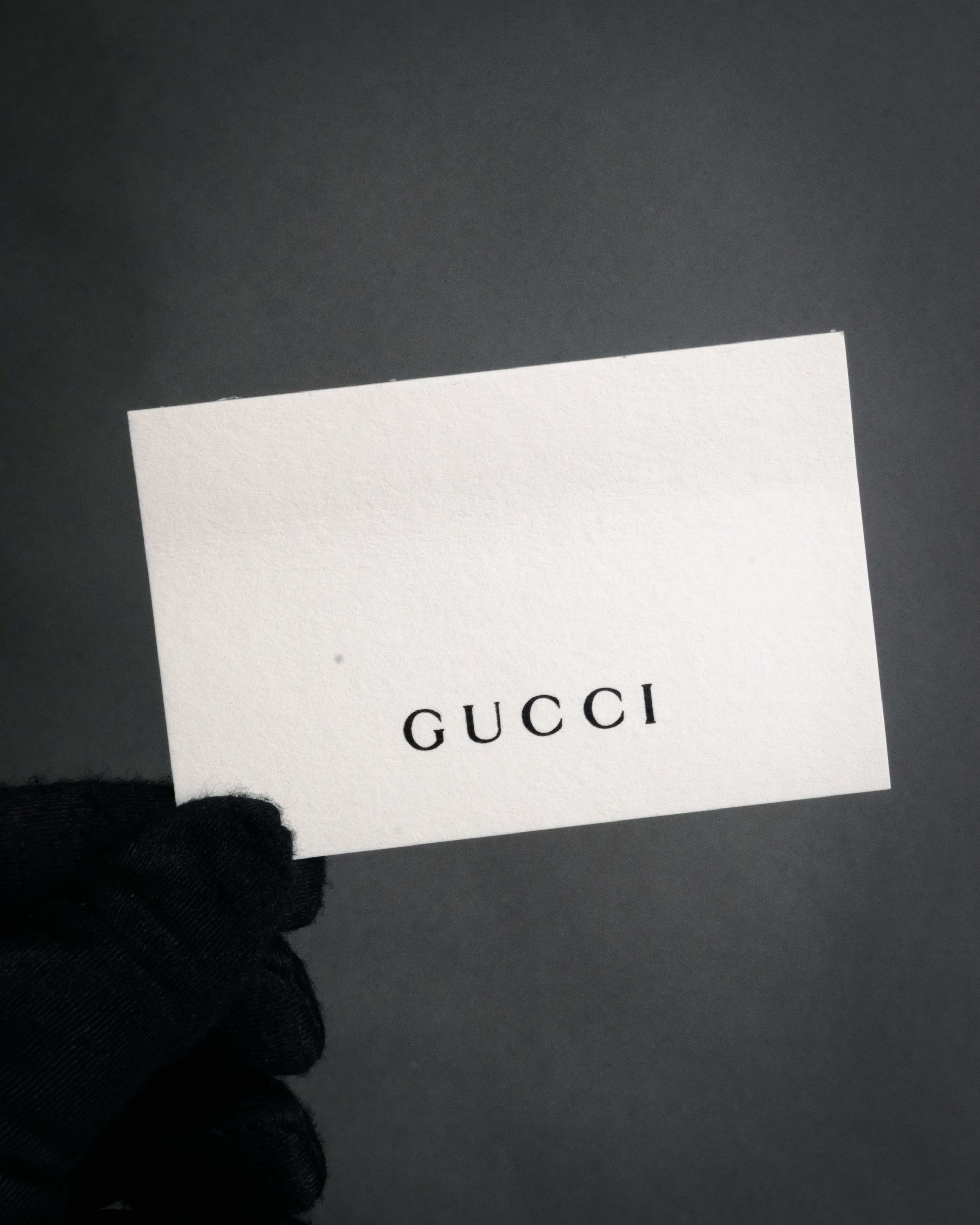 “GUCCI” 2017-2022 Bee motif havana eyeglasses