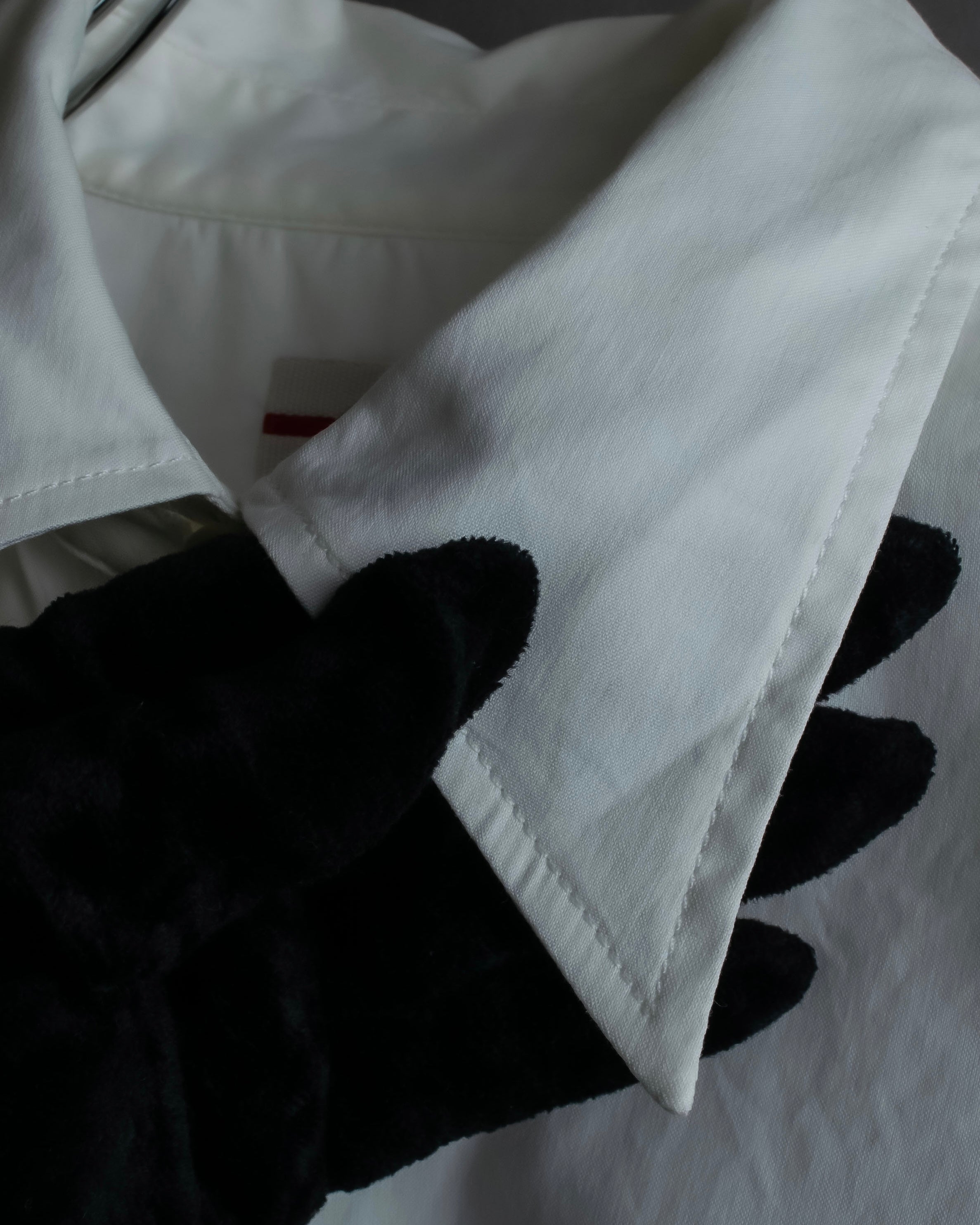 "PRADA" Oversized A-line silhouette long shirt