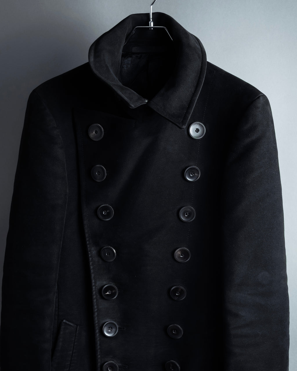 -SPECIAL- "GUCCI" 2007-2011's  High density cotton military detail mid-length coat