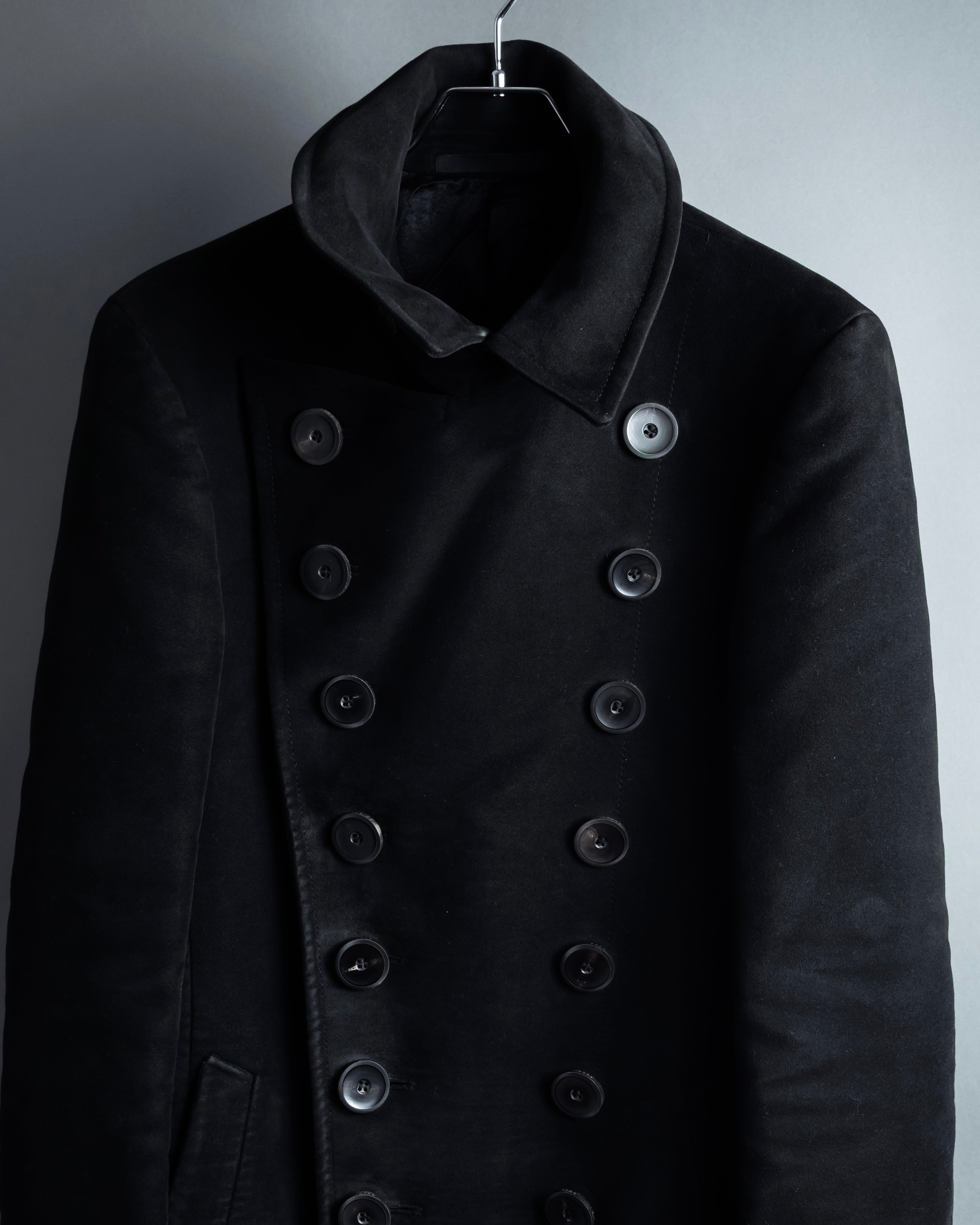 -SPECIAL- "GUCCI" 2007-2011's  High density cotton military detail mid-length coat