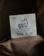 "BURBERRYS" 80's-90's Camel tone cashmere mix chester coat