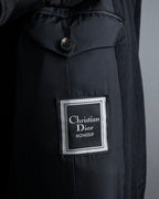 "CHRISTIAN DIOR MONSIEUR" 
Oversized double-breasted chester coat