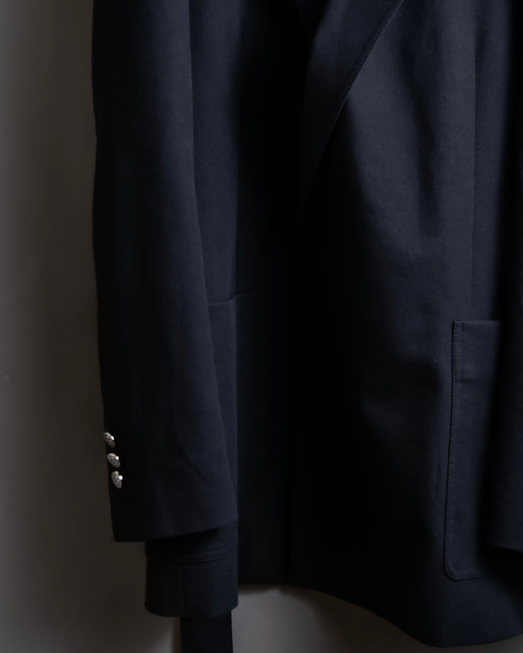 "BALMAIN" 22SS waist shape detail long tailored jacket