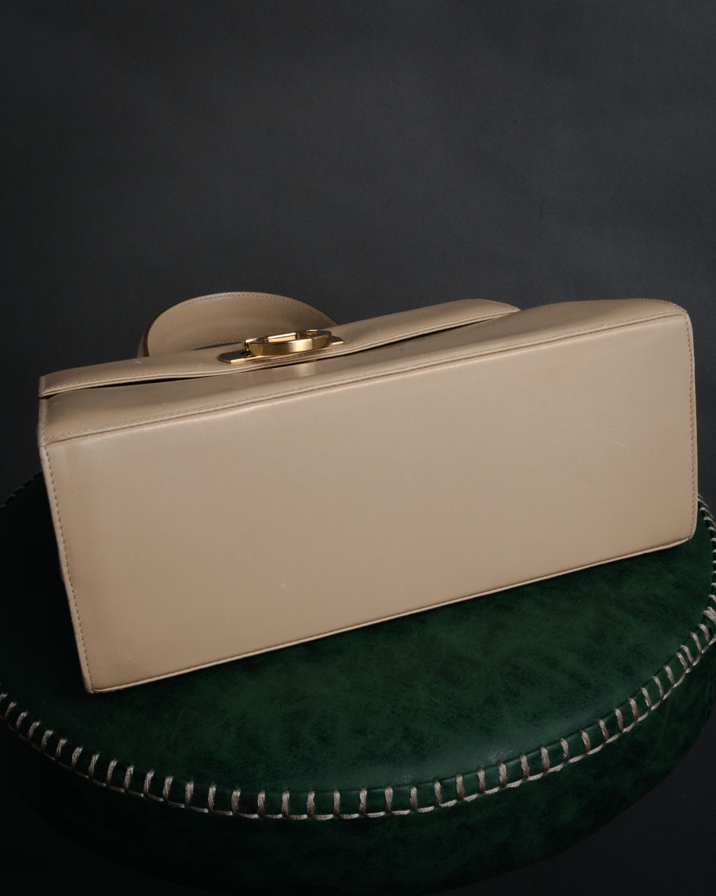 “Salvatore Ferragamo” 1990’s-00’s Gancini top handle bag