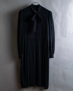 "GIVENCHY" Bowtie design pleated dress